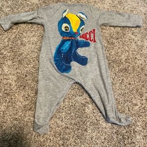 Infant gucci onesie 3/6 months